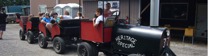 Heritage Special Farm train - Family Day Ilderton